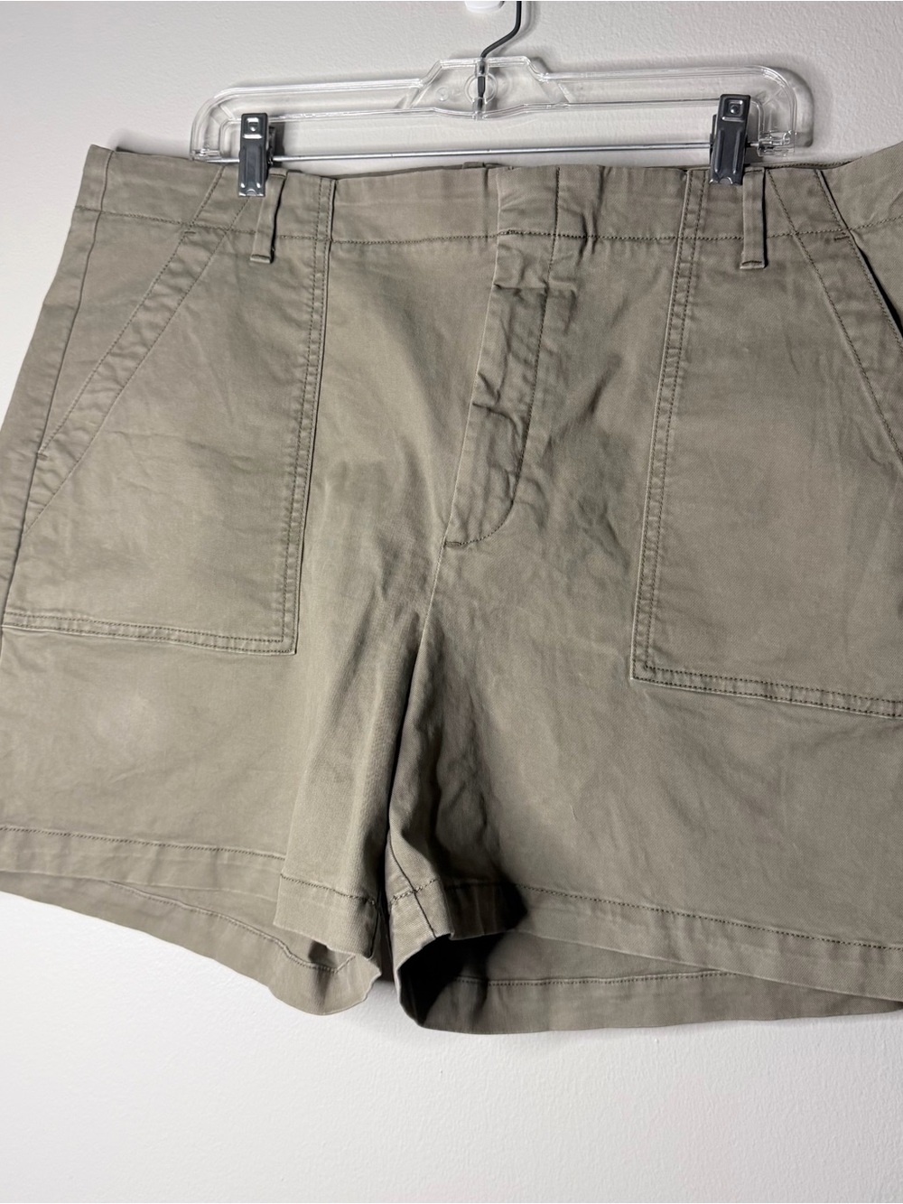 Banana Republic Olive Green Utility Shorts